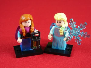 LEGO Disney Minifigures Series 2 71024 - Elsa & Anna (NEW, CMF, Frozen 43197) - Picture 1 of 3