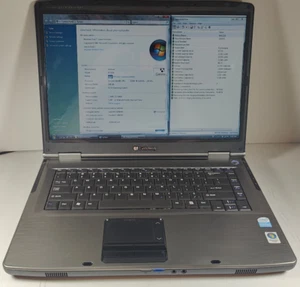Gateway MA7 MT6705 Intel Pentium T2060 1.6GHz/2GB RAM/320GB HDD/15.4" Win Vista - Imagen 1 de 9