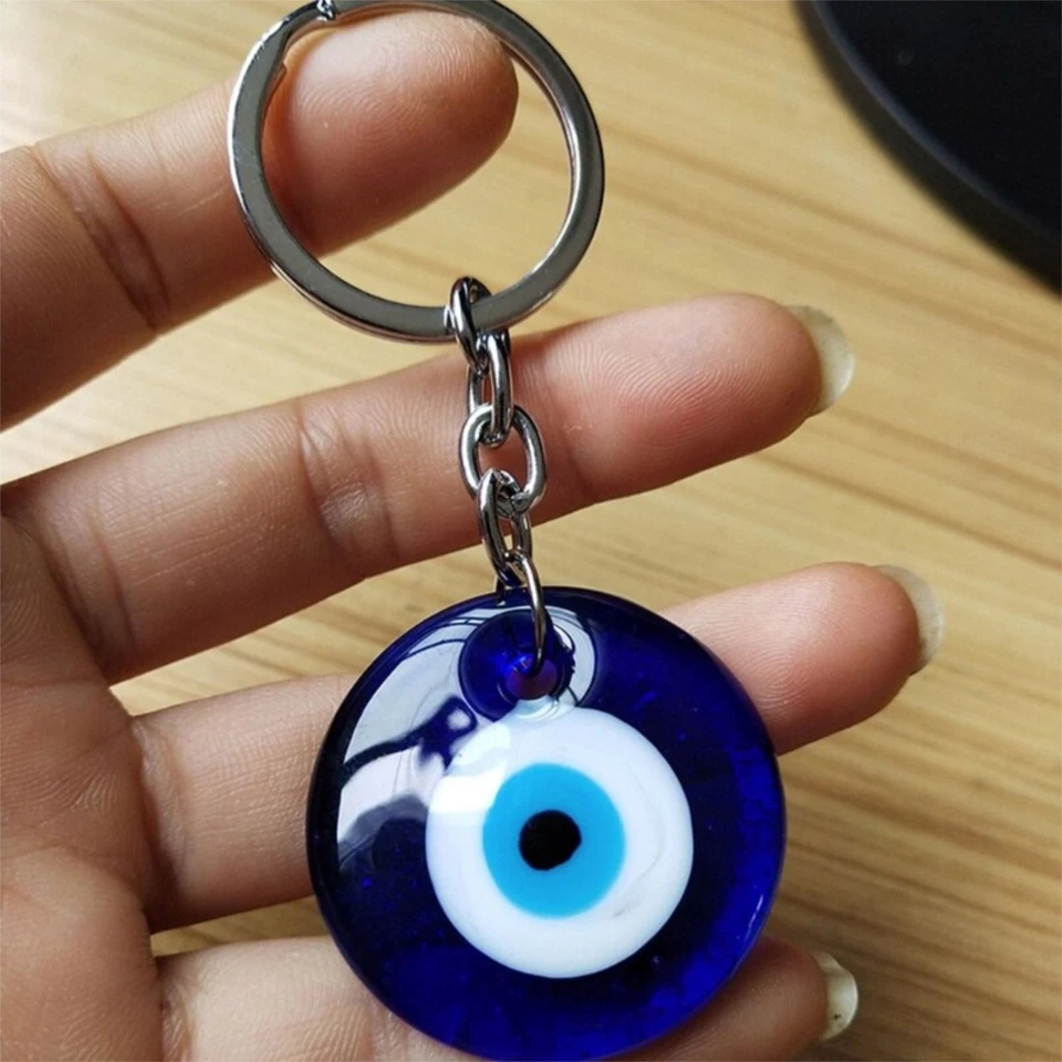 Nazar Boncuk Schlüsselanhänger Evil Eye Blauer Böser Blick Glücksbringer Türkiye - Bild 1 von 4
