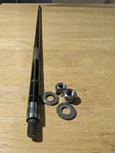 Replacement Rusty & Slightly Bent Axle W/ Nuts For Huffy Green Machine 20" 98148 - Picture 1 of 9