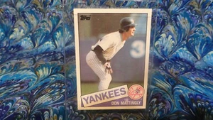 1985 TOPPS DON MATTINGLY BASEBALL CARD #665  - Picture 1 of 2