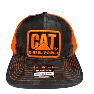 Sombrero de camionero Caterpillar CAT Richardson 112 a presión - Imagen 1 de 7