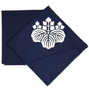 De Colección Japonés 104 X 105 cm Algodón Índigo Gosan No Kiri-Kamon Furoshiki: Jun24-D - Imagen 1 de 3