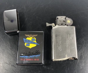 Vintage Zippo 1969 USS Manatee AO-58 Vietnam Cigarette Lighter - Picture 1 of 6