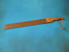 Pro LEATHER STRAP 20" x 2½" (6mm-7mm thick) comfortable hardwood handle