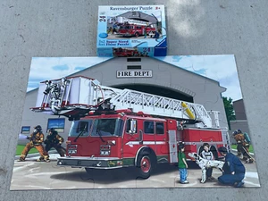 Ravensburger Fire Department Super Sized Floor Puzzle 2X3 feet Ages 3 And Up - Picture 1 of 3