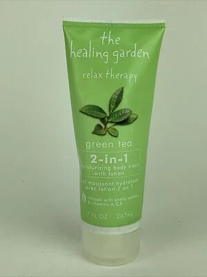 Healing Garden Relax Therapy Green Tea 2-In-1 Body Wash & Lotion Retired  - Image 1 of 3