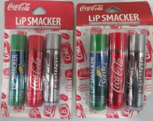 Lip Smacker Sprite, Coca Cola, Barq's Beer (2x)Best Flavor Total 6 "READ" - Bild 1 von 3