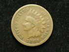 OLD COIN SALE!! NICE 1884 INDIAN HEAD CENT PENNY COLLECTIBLE CONDITION COIN #45G