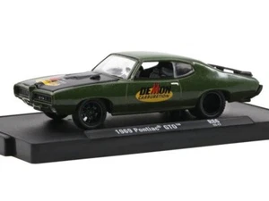 PONTIAC GTO - DEMON - 1969 - greenmetallic - M2 1:64 - Bild 1 von 6