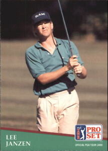 1991 Pro Set Golf Card #111 Lee Janzen Rookie