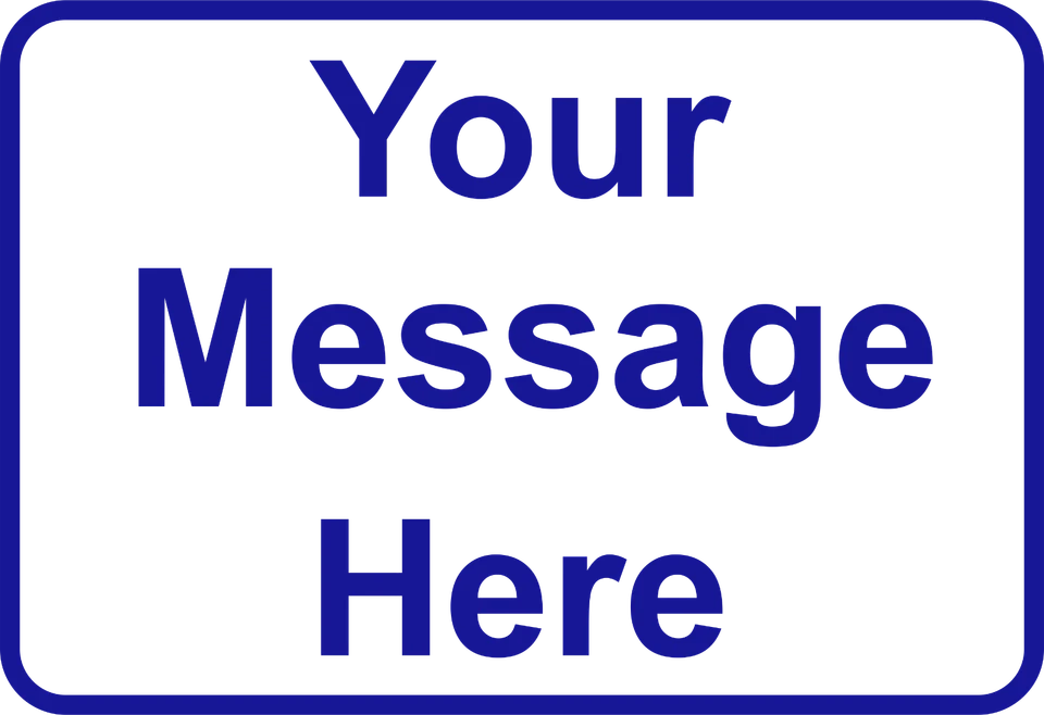 Nuevo Letrero Metal Aluminio Personalizado Personalizado con Texto Personalizado 8" x 12" Tamaño Foto 1 de 4