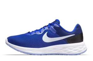NIKE REVOLUTION 6 BLUE/BLACK SIZE 10.5 BRAND NEW W/BOX (DC3728-402) - Picture 1 of 8