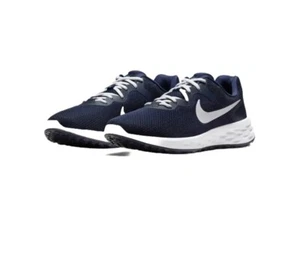Nike Revolution 6 NN Men's Trainers Blue White Size Uk 11.5 EU 47 DC3728 401 - Picture 1 of 15