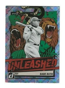 2021 Donruss Unleashed Diamond Babe Ruth - Picture 1 of 1