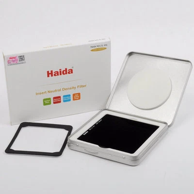 Haida 100x100mm ND 1.8 64x , 6 Stop Insert Square Neutral Density Glass Filters - Image 1 of 3