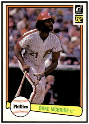 1982 Donruss #497 Bake McBride ex-nm - Image 1 of 2