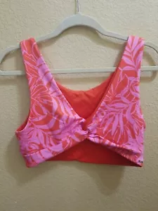 Victoria's Secret Ultimate Envoltura Gimnasio 2 Natación Sujetador Deportivo NUEVO Pequeño Tropical Floral - Imagen 1 de 10