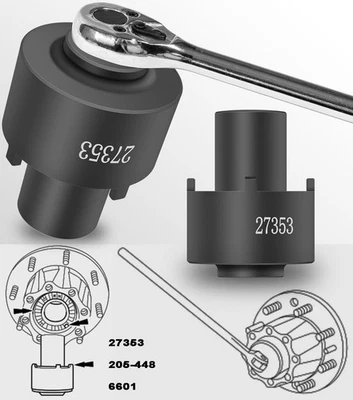 27353 Llave de tuerca de eje trasero 205-448 para camionetas Ford F-250, F-350, F-450 2003-2025 Foto 1 de 4