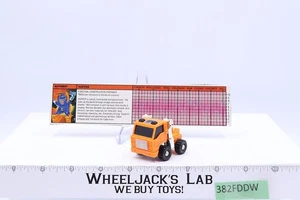 Huffer 100% Complete NEAR MINT Vintage 1985 G1 Transformers Hasbro Action Figure - Picture 1 of 4