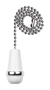 Ceiling Fan White Pull Chain Wooden Cone Westinghouse 77292 - Picture 1 of 2