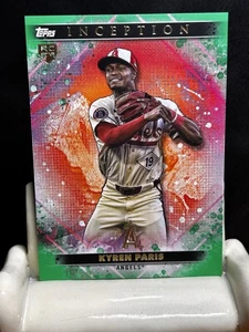 Kyren Paris RC 2024 Topps Inception Baseball ROOKIE Base #20 STL Cardinals - Bild 1 von 3