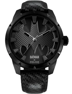 Police PEWGA0075502 Mens Watch Batman The Bat Limited Edition 45mm 5ATM - Picture 1 of 3