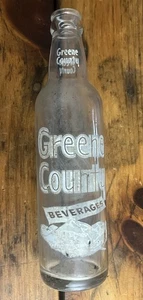 Vintage Greene County Getränke Glas Pop Sodaflasche Coca-Cola Waynesburg, PA - Bild 1 von 8