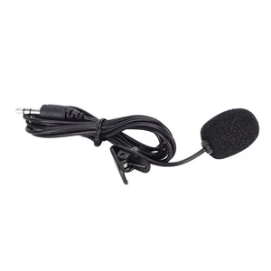 mini 3.5mm hands-free mic microphone clip on lavalier lapel for PC Laptop bl=YA - Afbeelding 1 van 6