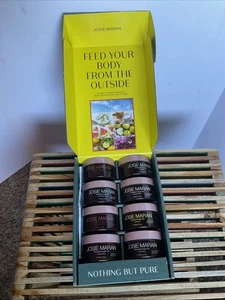 Josie Mara Whipped Aragon Oil Body Butter 8-Piece Set Assorted Scents - Foto 1 di 7