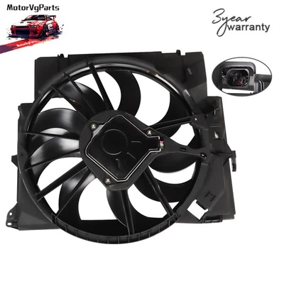 Radiator Cooling Fan Assembly Fit For BMW 135i 335i X1 Z4 2007-13 16 17427545366 Foto 1 de 4