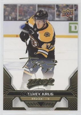 2020-21 Upper Deck MVP Gold Script Torey Krug #118 - Image 1 of 2