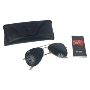 Ray-Ban RB3026 62-14 135 Chromax Driving Series Gold Aviator Metal Vintage (G102 - Picture 1 of 11