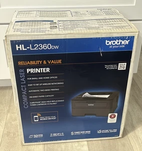 Brother HL-L2360DW Compact Monochrome Laser Printer Wireless WiFi New Sealed ✅ - Picture 1 of 4