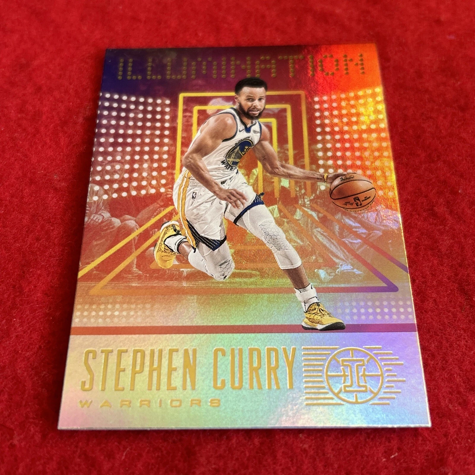2019-20 Stephen Curry Panini Illusions Illumination #7 Insert