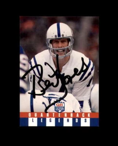 Bert Jones Hand Signed 1991 Quarterback Legends Baltimore Colts Autograph - Picture 1 of 2