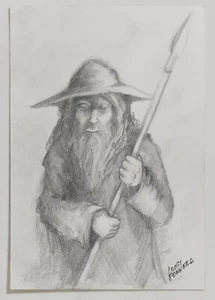 45857 022 / AUTOGRAMM auf Karton - LUIGI FONNELLA (Comiczeichner) - Bild 1 von 4