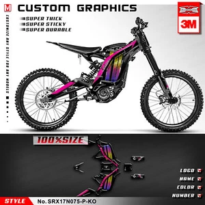 Kungfu Graphics Custom Sticker Decal for Sur-Ron Light Bee X Segway X260 Purple - Foto 1 di 33