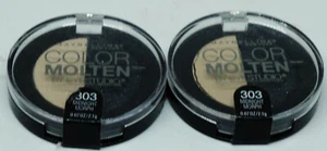 2 Maybelline Color Molten By Eyestudio Eye Shadow Duo MIDNIGHT MORPH #303 Sealed - Picture 1 of 1
