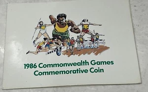 1986 £2 Commonwealth Games Commemorative £2 Coin Pack - Picture 1 of 9