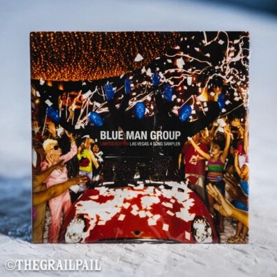 Blue Man Group Limited Edition CD 2005 Las Vegas 4 Song Sampler Sealed Foto 1 de 2