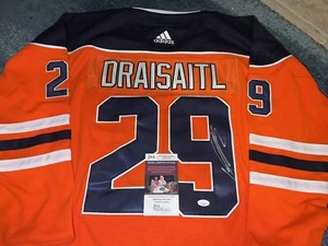 Leon Draisaitl Signed Edmonton Oilers Jersey All Star JSA Auth - Picture 1 of 4