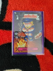 Garbage Pail Kids GPK Trading Card Chrome Purple Wave Gory Rory 190a