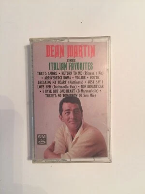 Sings Italian Favorites от Dean Martin (кассета, апрель 1992, EMI-Capitol Special) - Изображение 1 из 2
