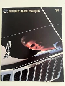 Mercury EE. UU. GRAND MARQUIS/COLONY PARK 5,0 V8 LS folleto de 13 páginas 1986 - Imagen 1 de 1