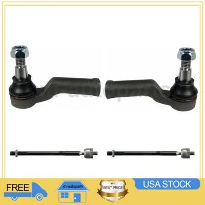 Fits 2010~2017 Volvo XC60 4X Left Outer Right Outer Inner Delphi Tie Rod Ends - Image 1 of 4