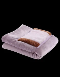 Luxury Comfort USB Heated Soft Flannel & Lambswool 31.5"x23.6" Electric Blanket - Picture 1 of 13