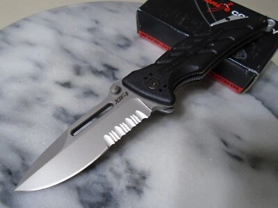 Ontario OKC XR-1 Combat Rescue Pocket Knife Folder N690Co ON8733 Italy FRN New