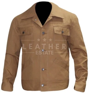 Bradley Cooper A Star is Born Jackson Maine braune Baumwolljacke für Herren - Bild 1 von 5