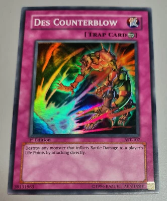 Des Counterblow # AST-107 Super Rare Ancient Sanctuary EN N.Mint to Mint Vintage - Bild 1 von 3